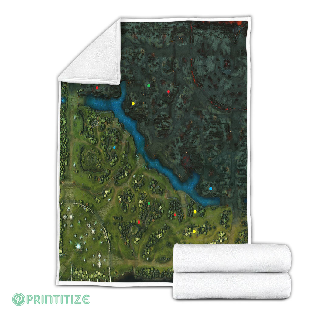 Dota 2 Map Blanket Pixeltee