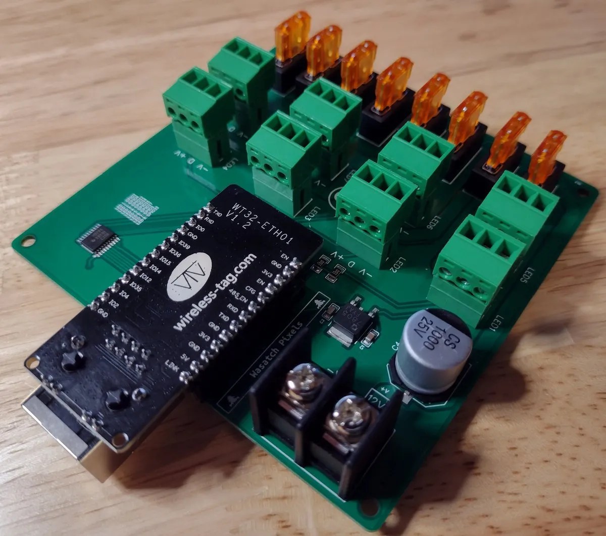 Wasatch Pixels Advanced Eight Controller Pixel To Prop