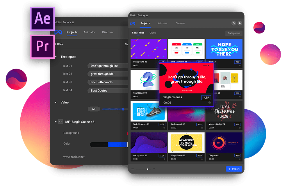 5000 Adobe After Effects & Premiere Pro Templates in Infinity Tool 5000 Adobe After Effects & Premiere Pro Templates in Infinity Tool