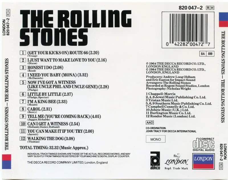 The Rolling Stones The Rolling Stones (1964) [2 Releases] / AvaxHome