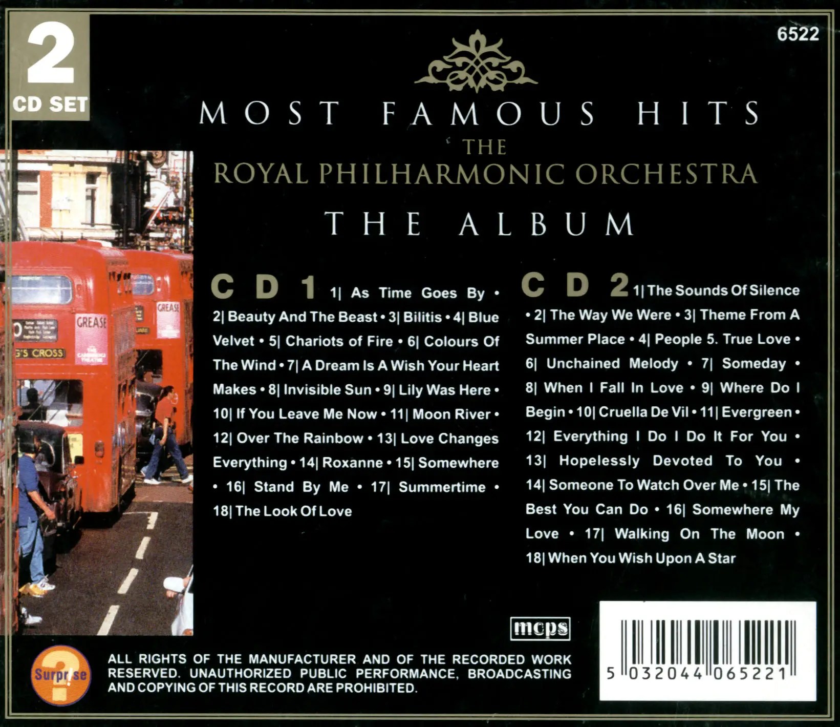 The Royal Philharmonic Orchestra Most Famous Hits (2CD) (2000