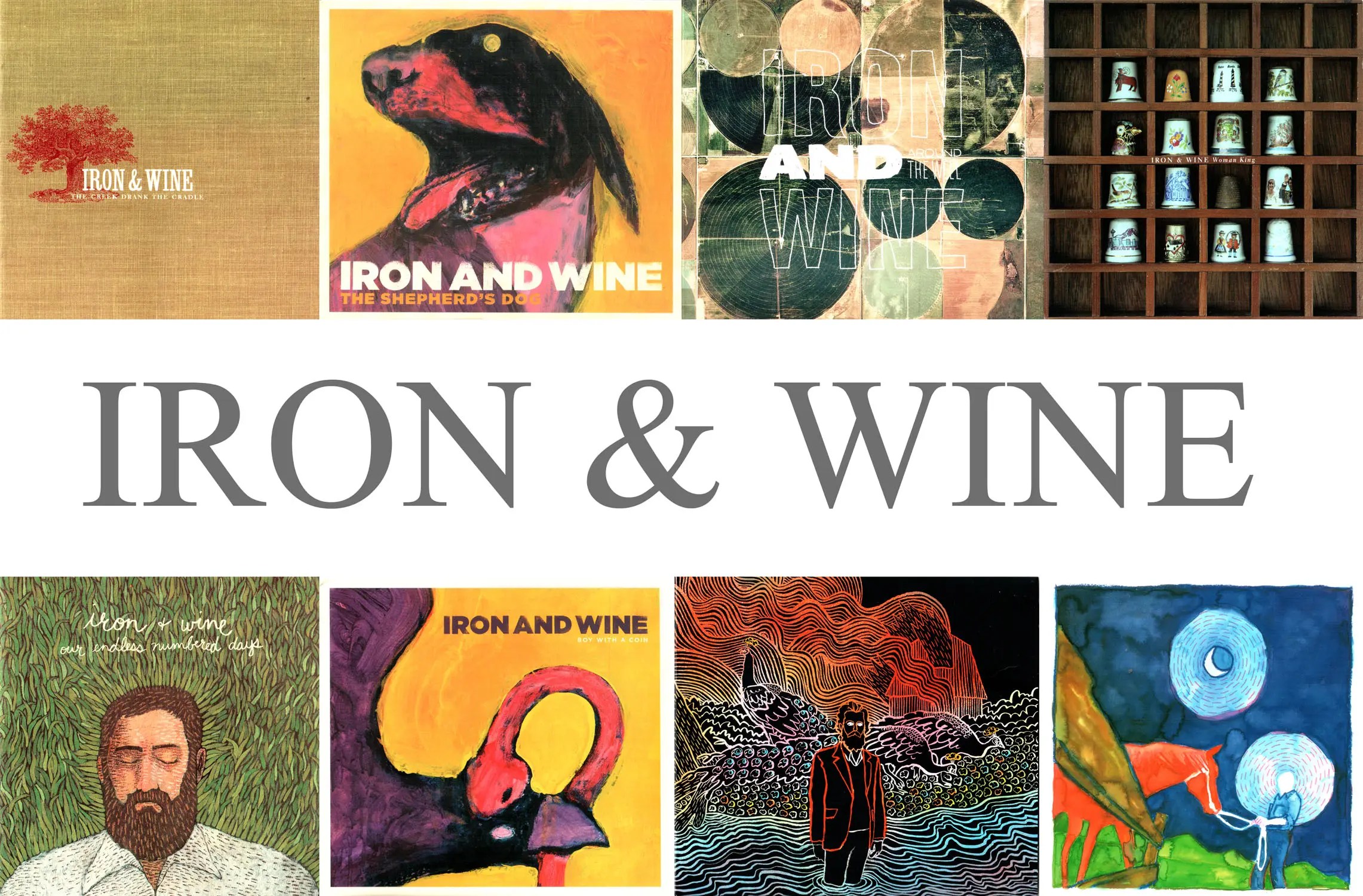 IRON & WINE Albums & Singles Collection 20022015 (12CD) [ReUp