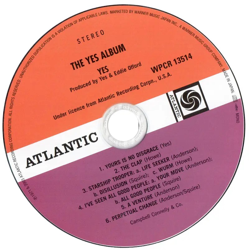 Yes The Yes Album (1971) [2009, Japan SHMCD] / AvaxHome