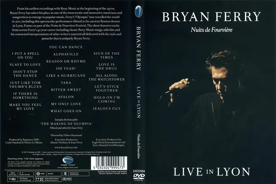 Bryan Ferry Live in Lyon Nuits de Fourvière (2013) / AvaxHome