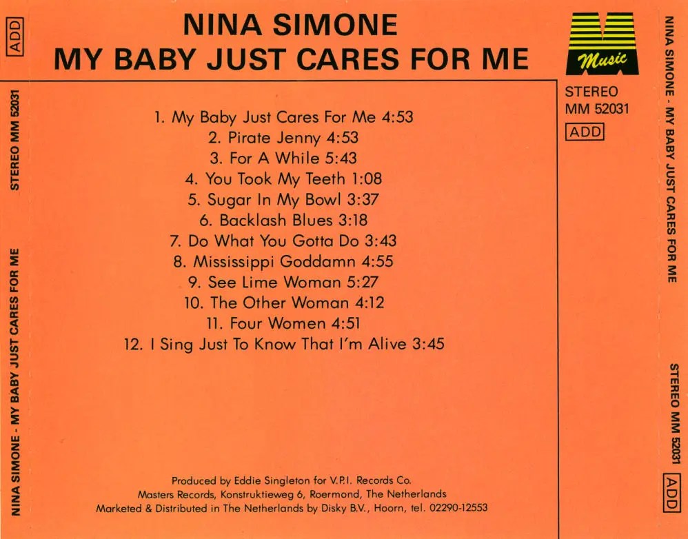 Nina Simone My Baby Just Cares For Me (1985) / AvaxHome