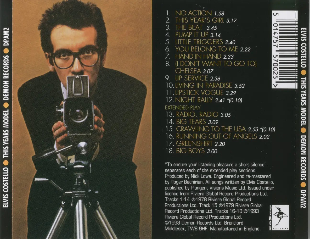Elvis Costello This Years Model (1978) {Demon Records} / AvaxHome