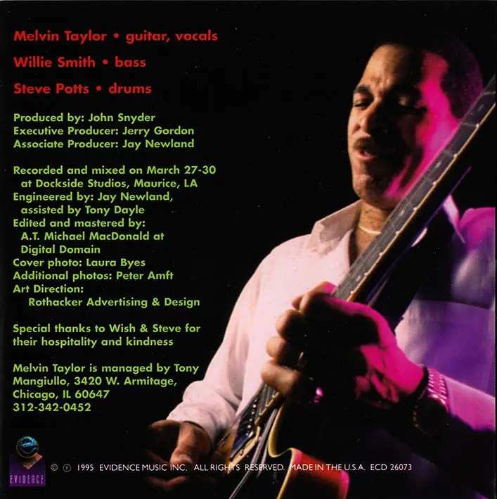 Melvin Taylor & The Slack Band Melvin Taylor & The Slack Band (1995