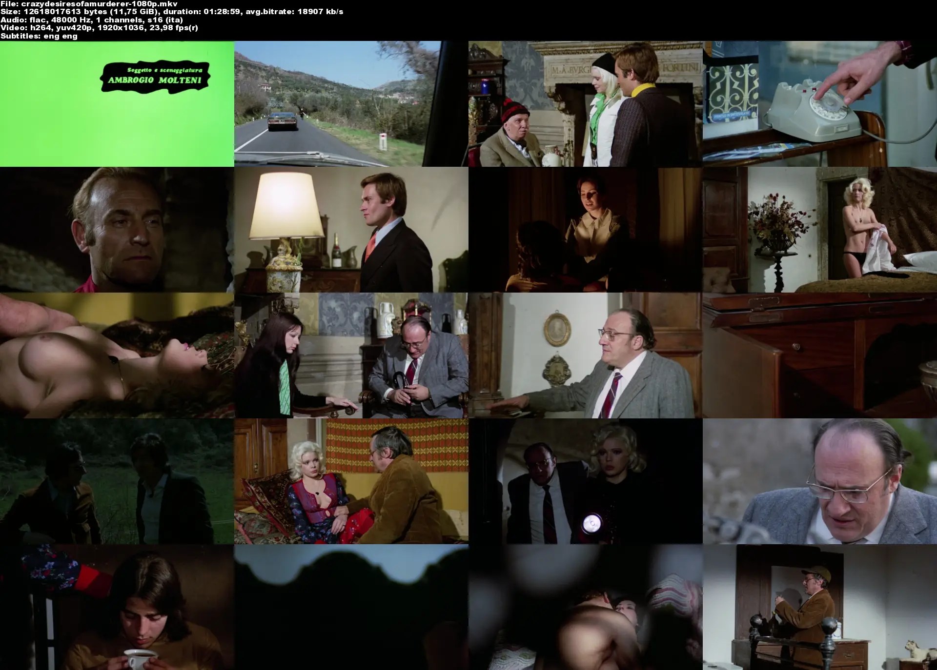 Crazy Desires Of A Murderer / I vizi morbosi di una governante (1977