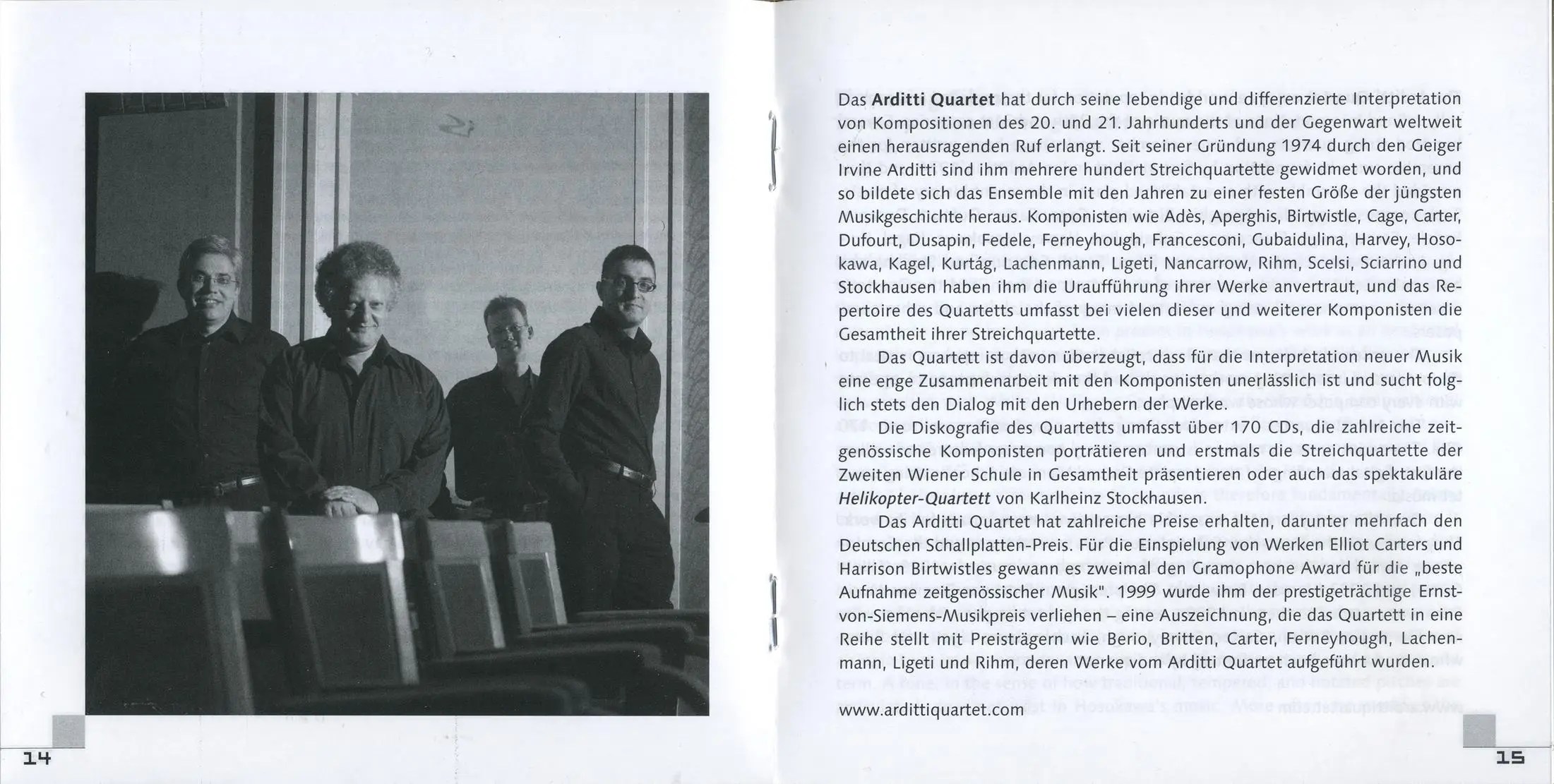 Toshio Hosokawa Silent Flowers String Quartets (2013) {WERGO WER