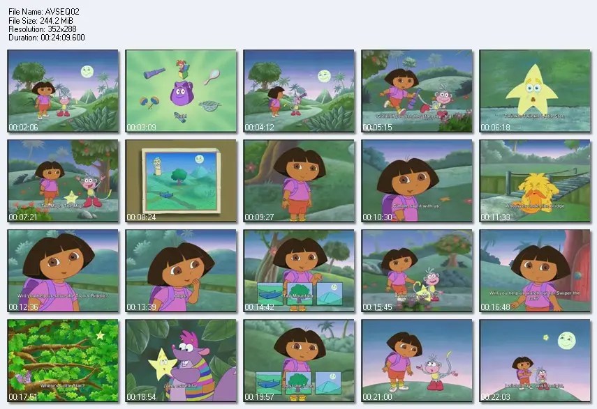 Dora The Explorer Little Map