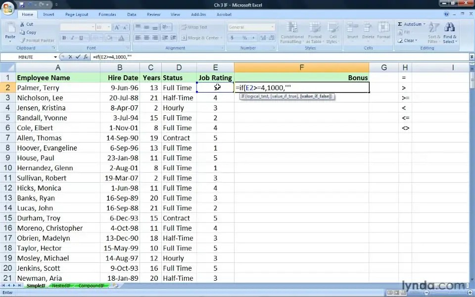 Excel 2007 Advanced Formulas and Functions / AvaxHome