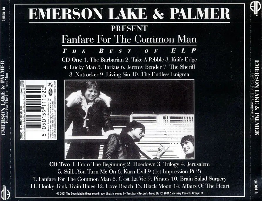Emerson, Lake & Palmer Fanfare For The Common Man The Anthology (2001) / AvaxHome