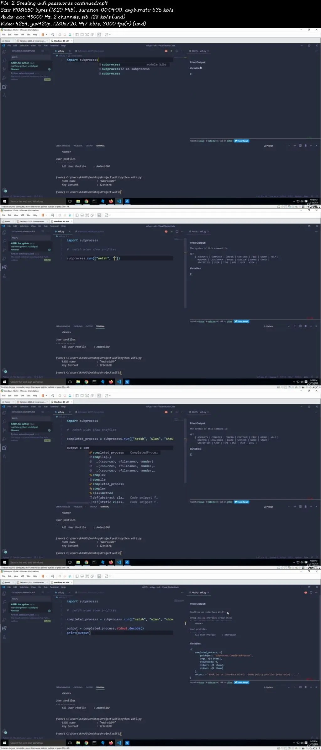 Python Ethical Hacking Build tools for ethical hacking / AvaxHome