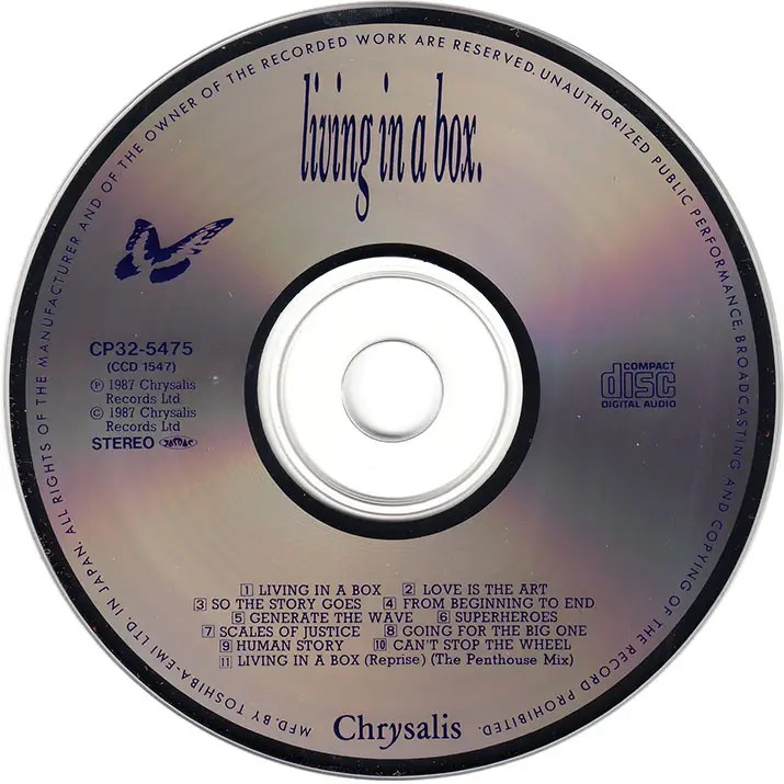 Living in a Box Living in a Box (1987) [Japanese Press] / AvaxHome