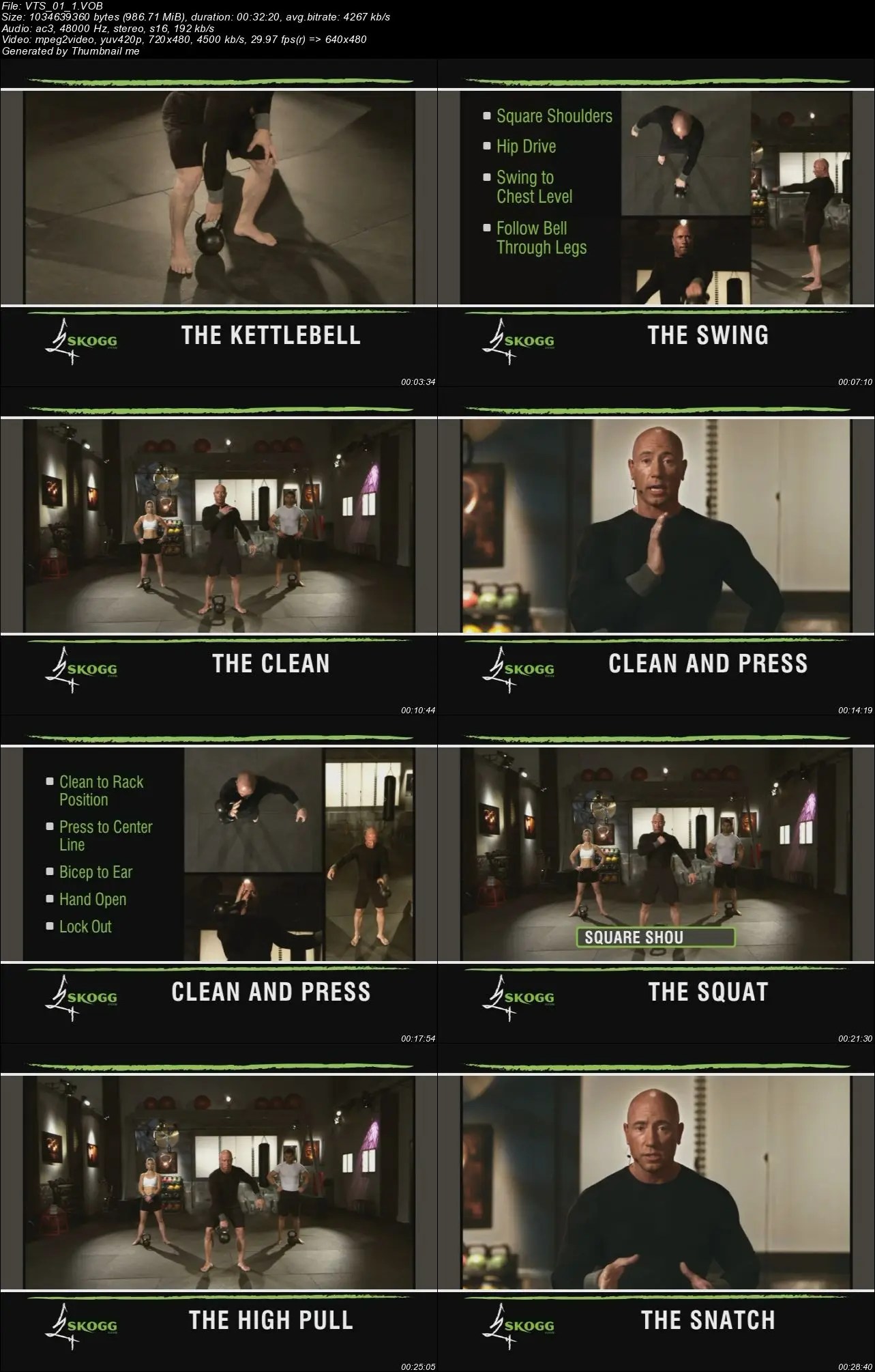 SKOGG System Kettlebell Workout 5 DVD Set / AvaxHome SKOGG System Kettlebell Workout 5 DVD Set / AvaxHome