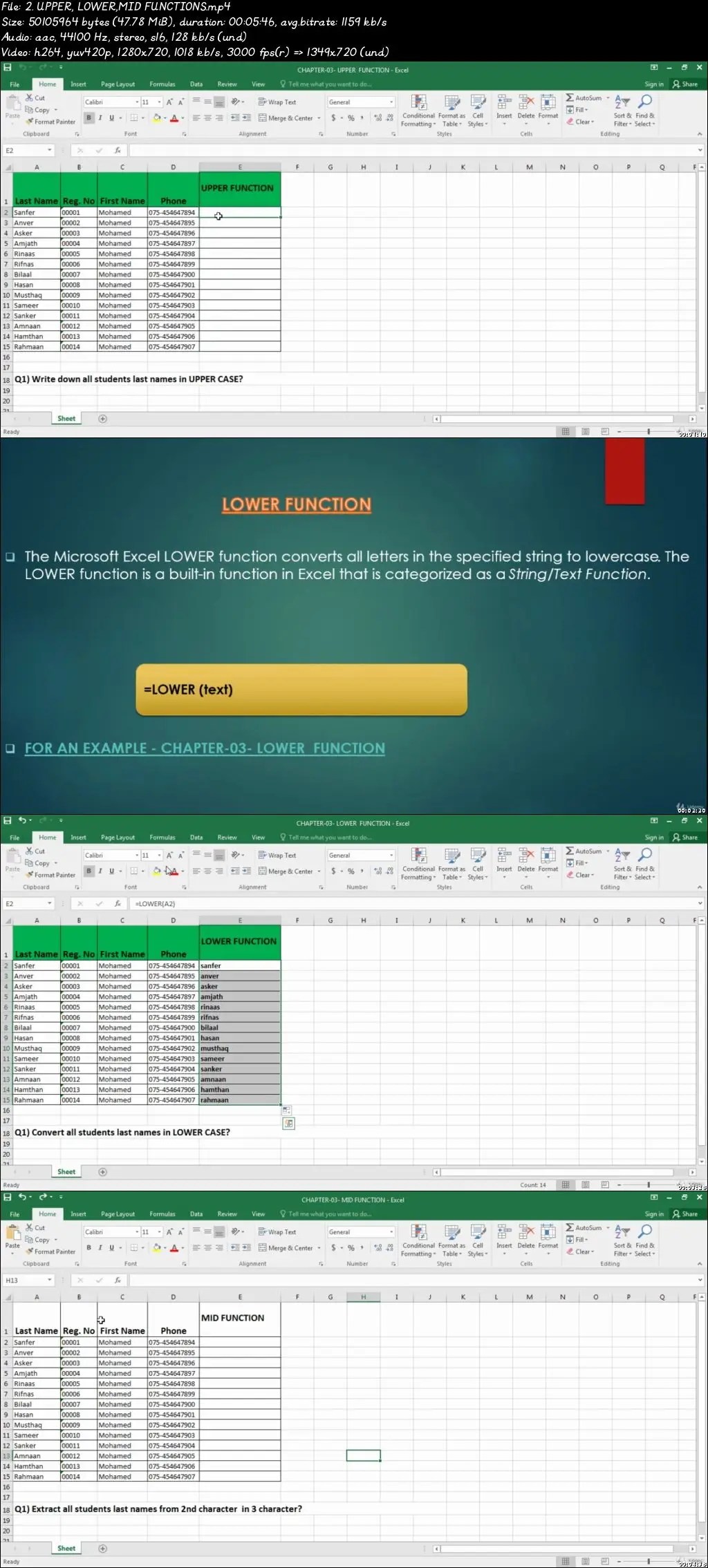 Most Essential & Popular Excel Formulas And Functions / AvaxHome