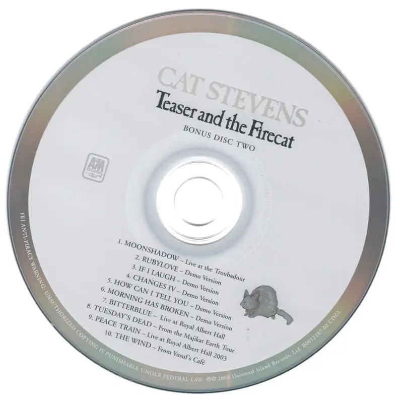 Cat Stevens Teaser and the Firecat (1971) [2008, 2CD