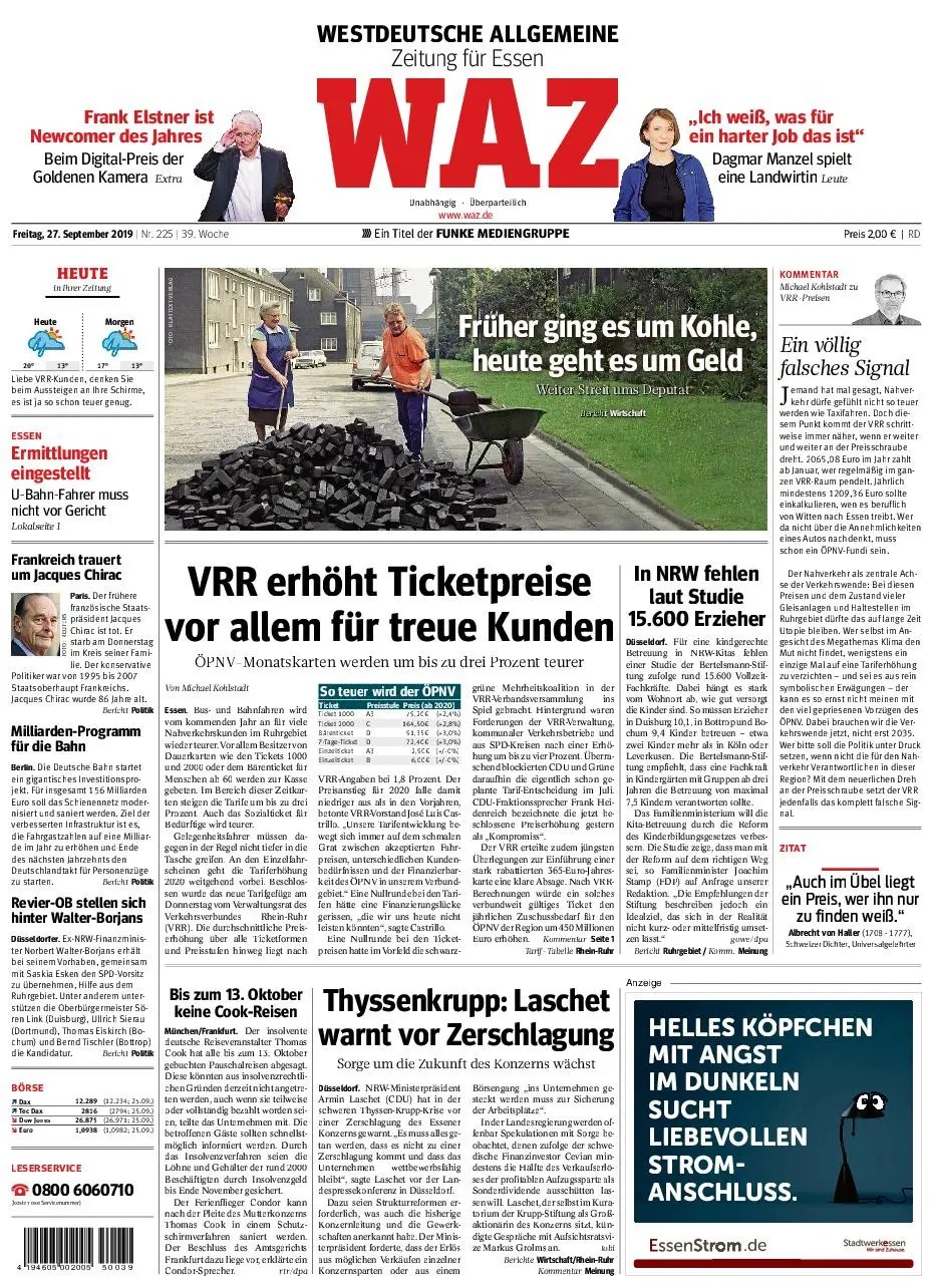 Bild Zeitung Preis 2019 Test