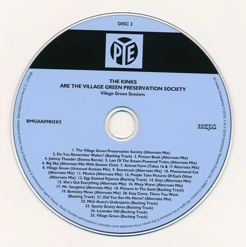 The Kinks The Kinks Are The Village Green Preservation Society (1968