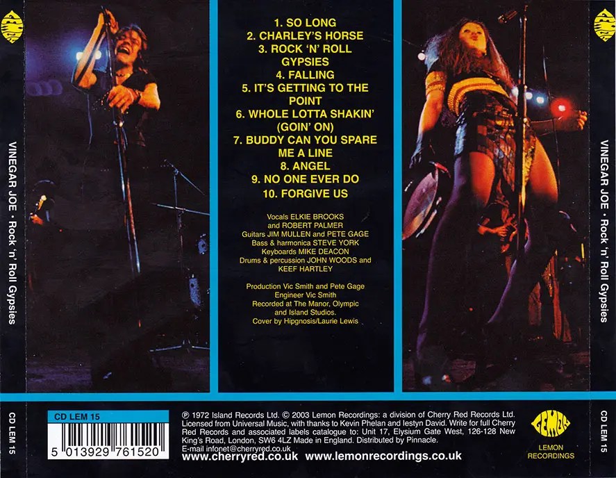 Vinegar Joe Albums Collection 19721993 (4CD) / AvaxHome