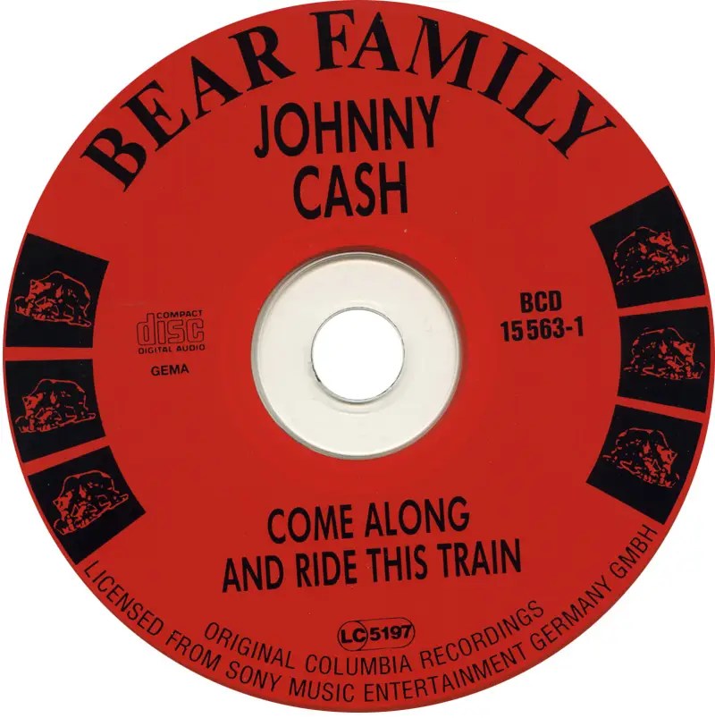 Johnny Cash Come Along And Ride This Train (1991) [4CD Box, Bear