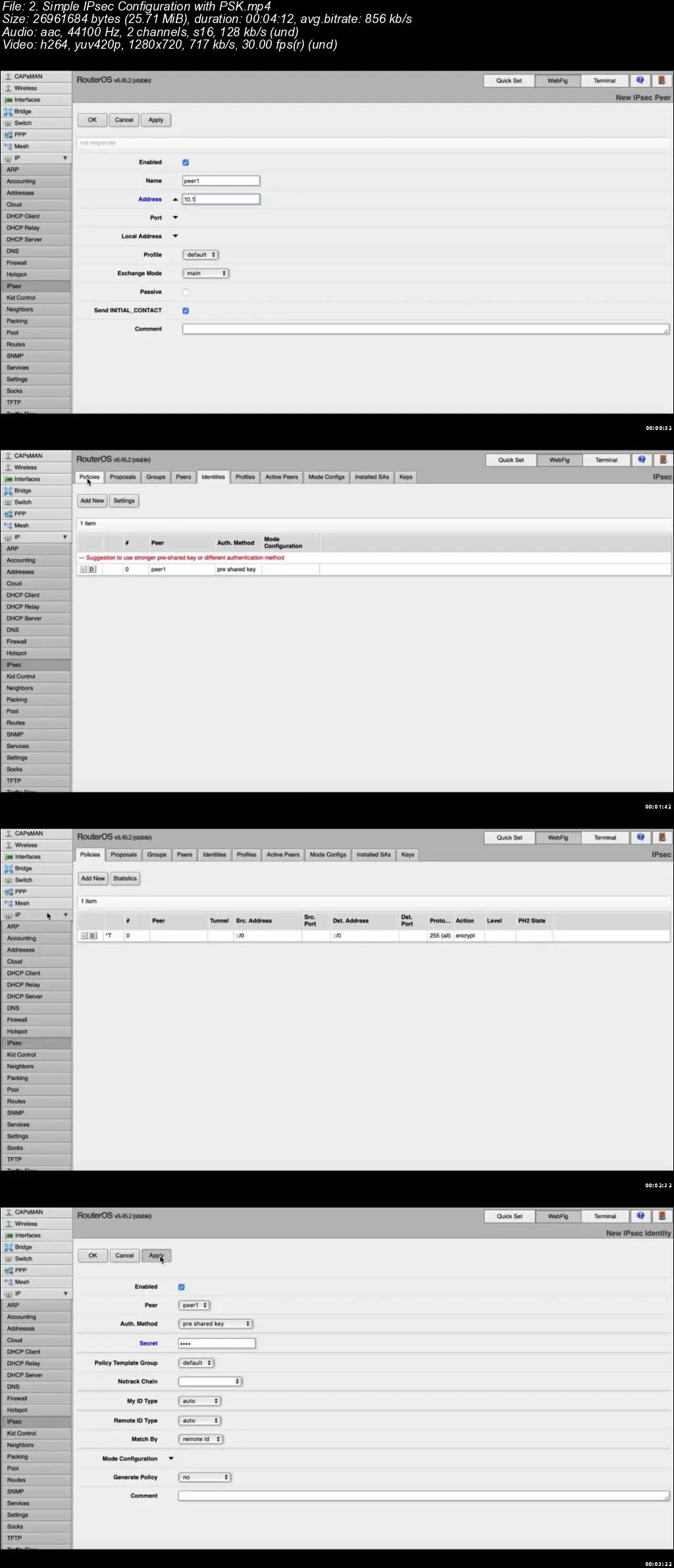VPN with IPsec, GRE and EoIP Real Labs / AvaxHome