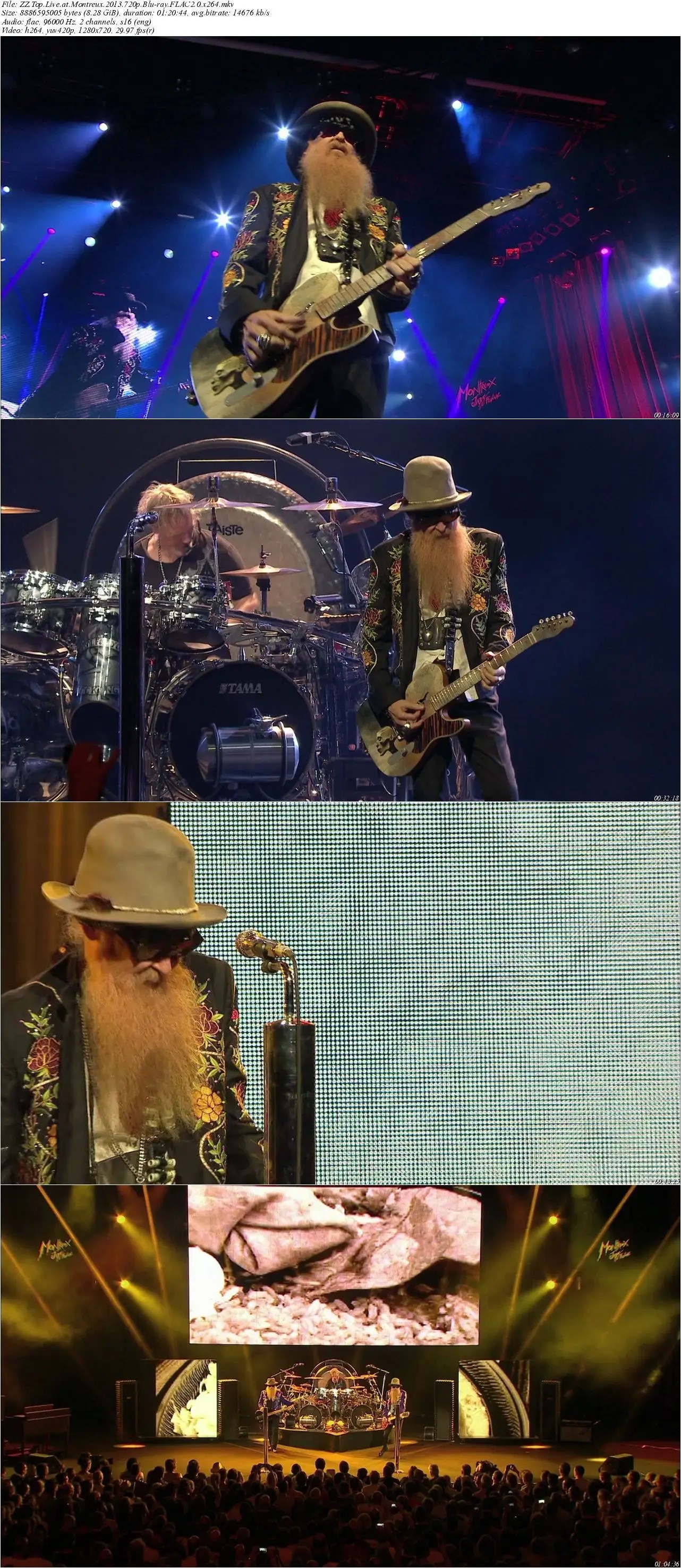ZZ Top Live at Montreux (2013) / AvaxHome