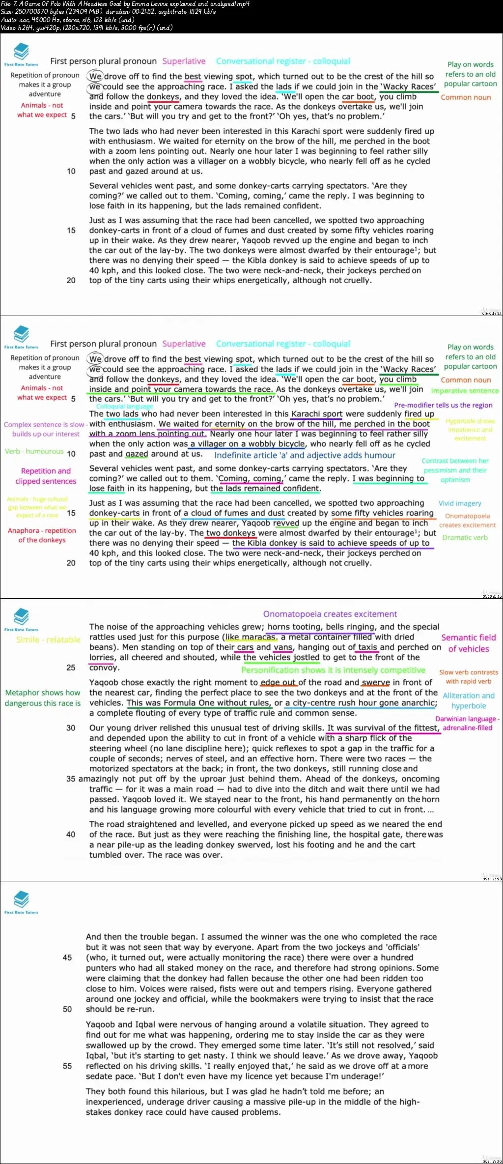 Edexcel IGCSE English Language and Literature Anthology! (Updated 8/