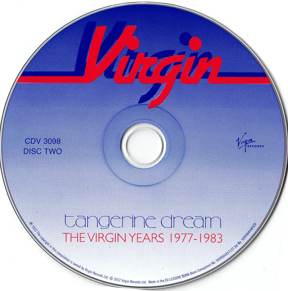 Tangerine Dream The Virgin Years 19771983 [5CD Box Set] (2012) [ReUp