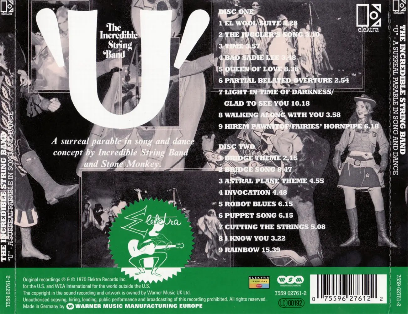 The Incredible String Band U (1970) 2CDs / AvaxHome
