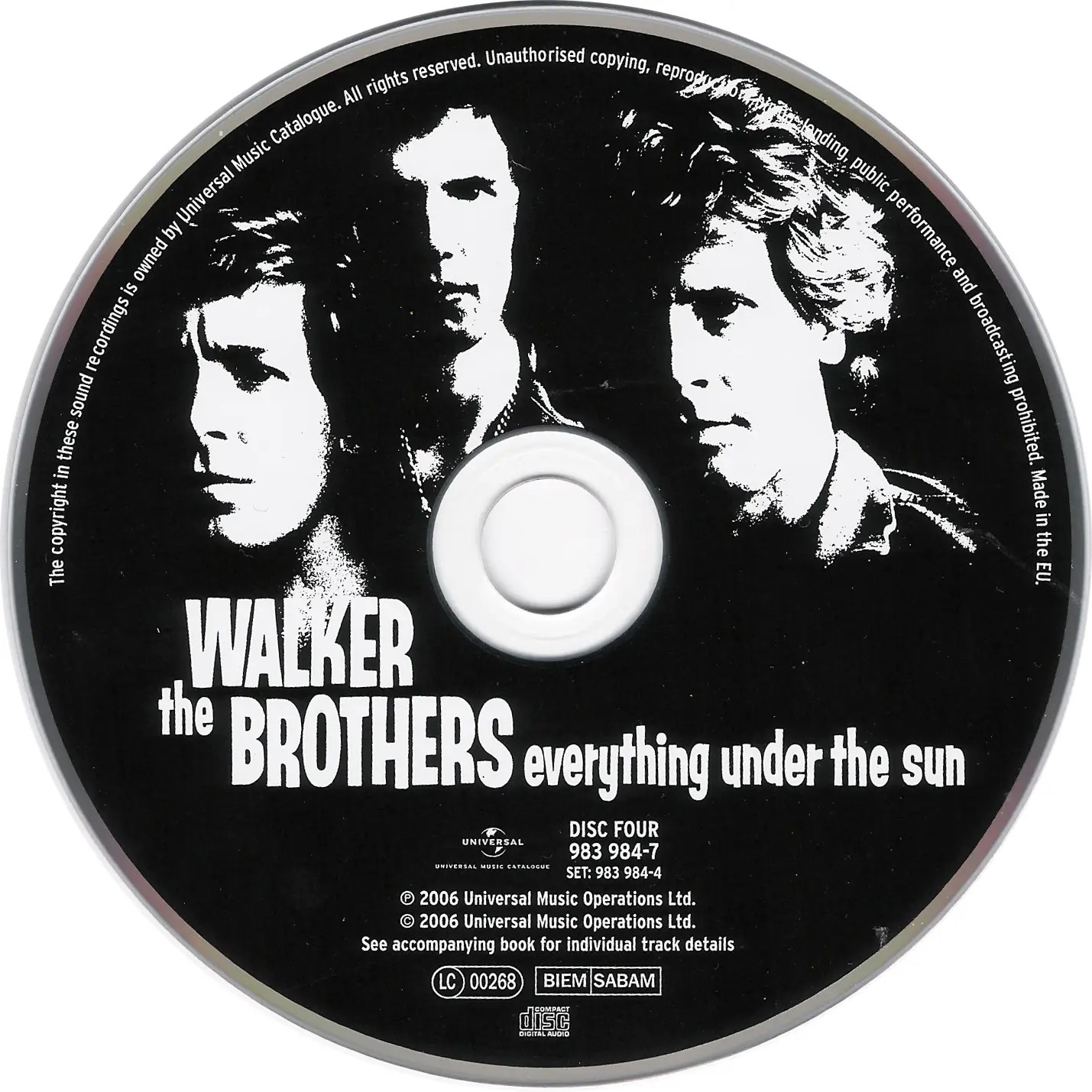 The Walker Brothers Everything Under The Sun The Complete Recordings