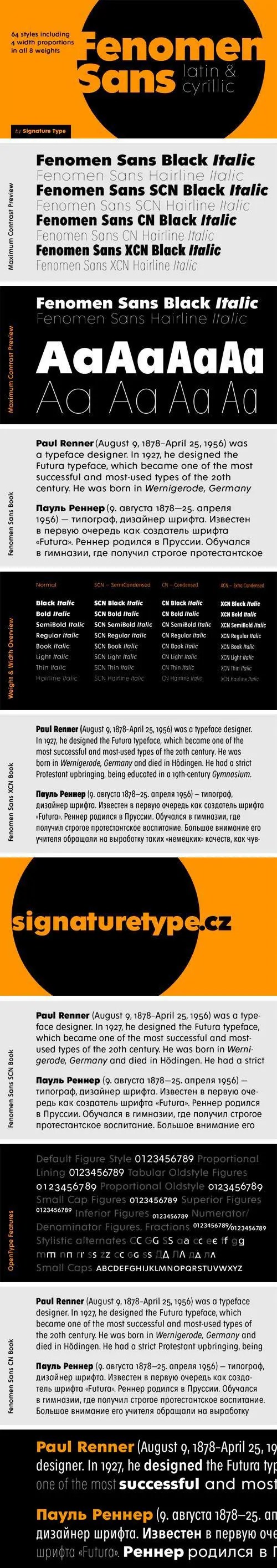 Fenomen Sans Font Family / AvaxHome