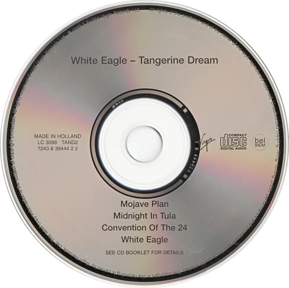 Tangerine Dream White Eagle (1982) [1995, Definitive Edition, SBM