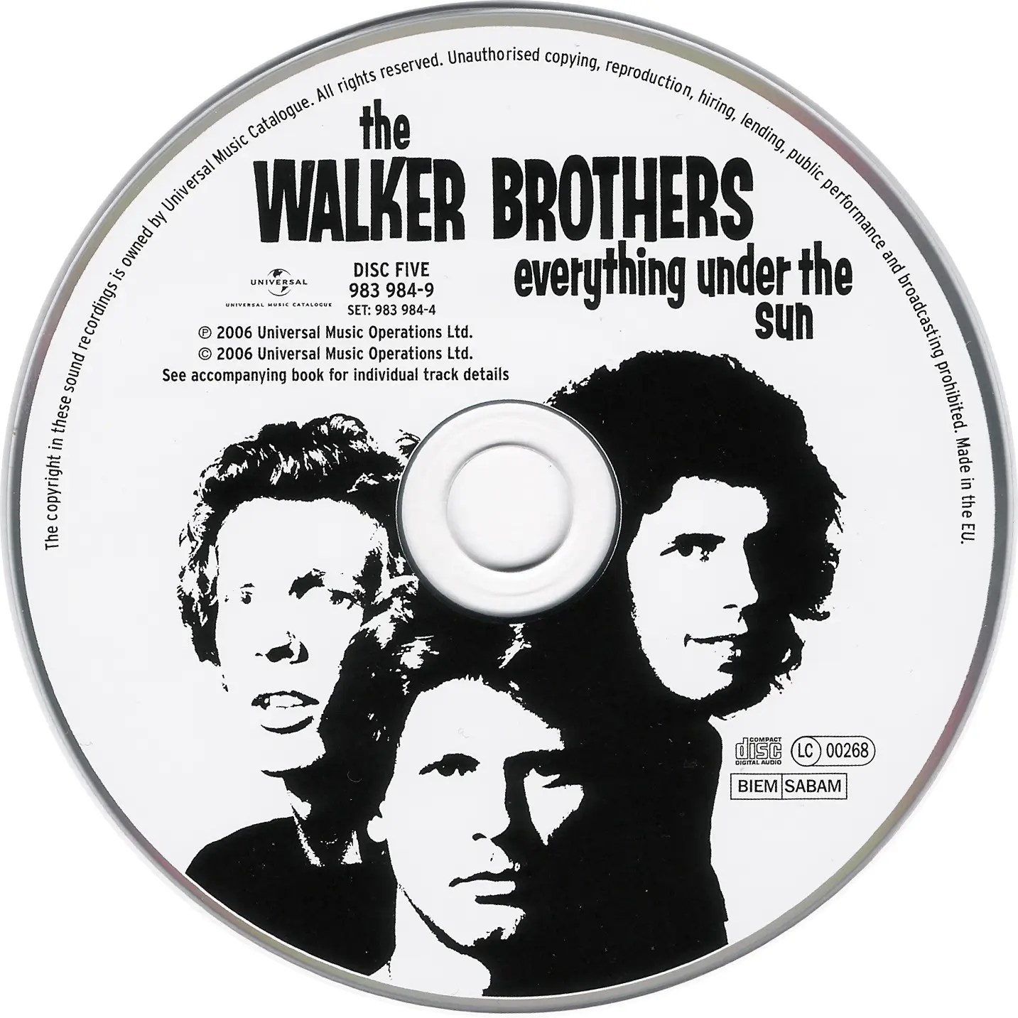 The Walker Brothers Everything Under The Sun The Complete Recordings