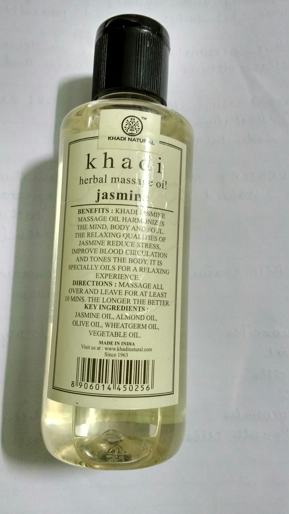 Khadi Herbal Massage Oil Jasmine Review Pixie On Fleek