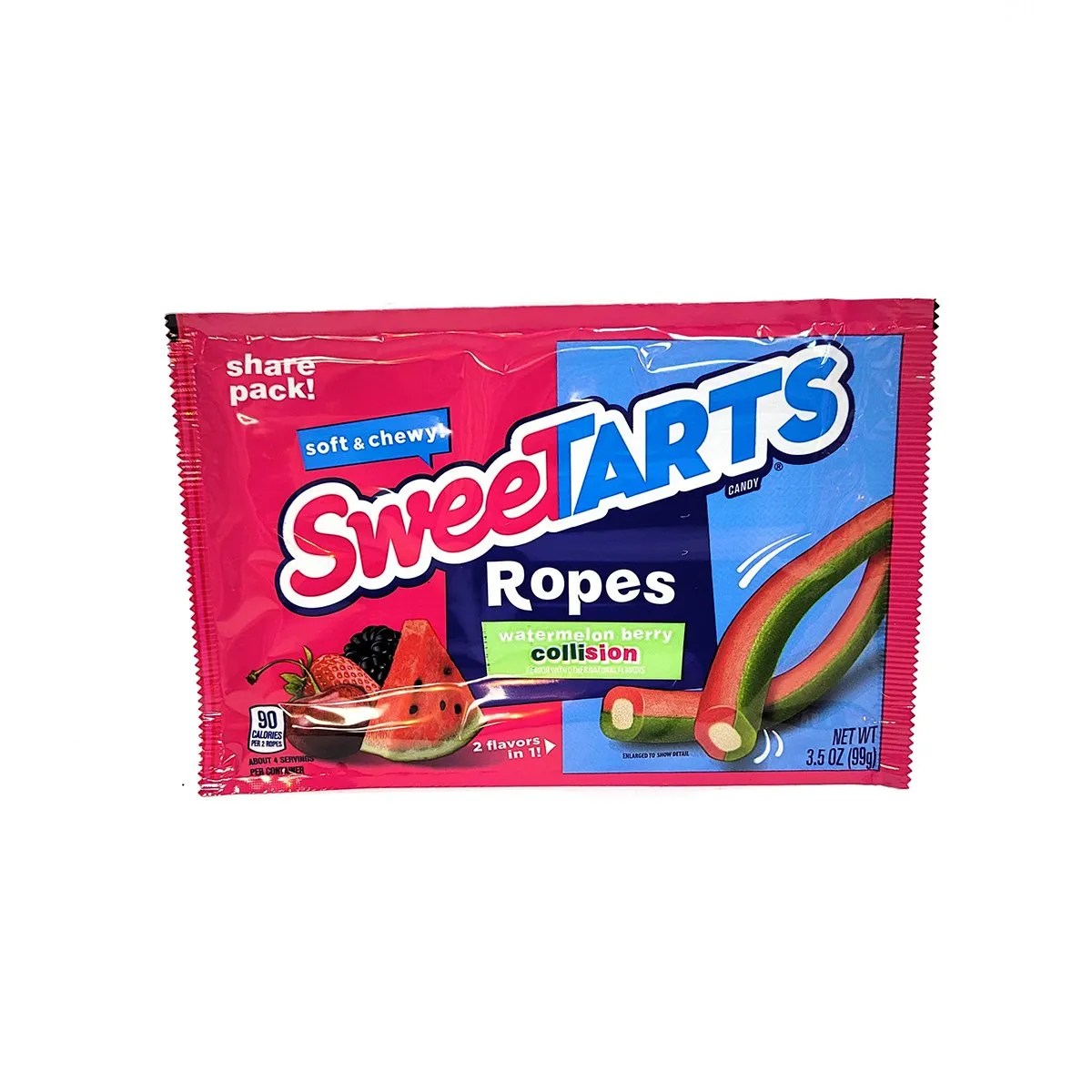 Sweetarts Ropes Watermelon Berry Collision Share Pack! Pixies