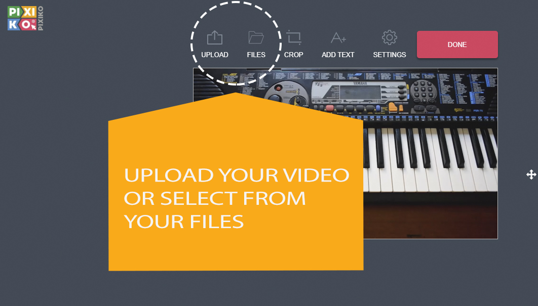 Mute video online Make your video without sound