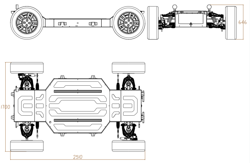 Specs of Chassis Pixkit Documentation