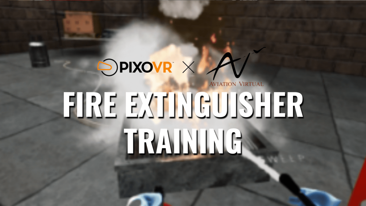 Fire Extinguisher VR Training PIXO VR