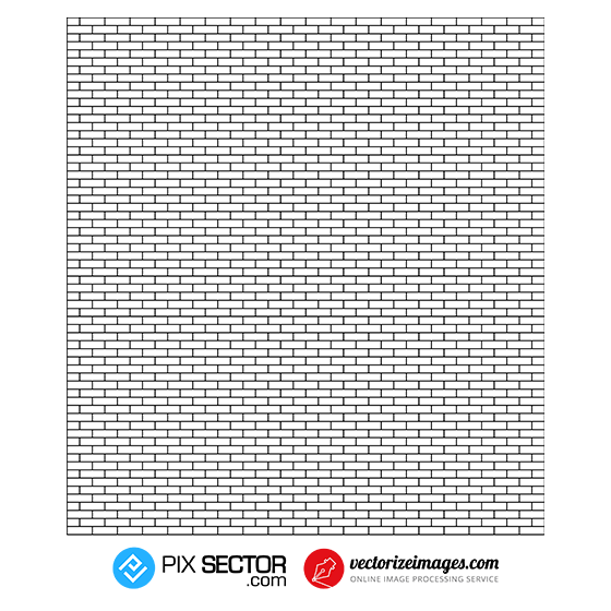 Full Page Printable Brick Pattern