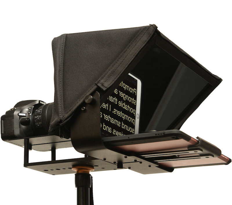 iPad Teleprompter System Camera Rentals, Projectors, Production