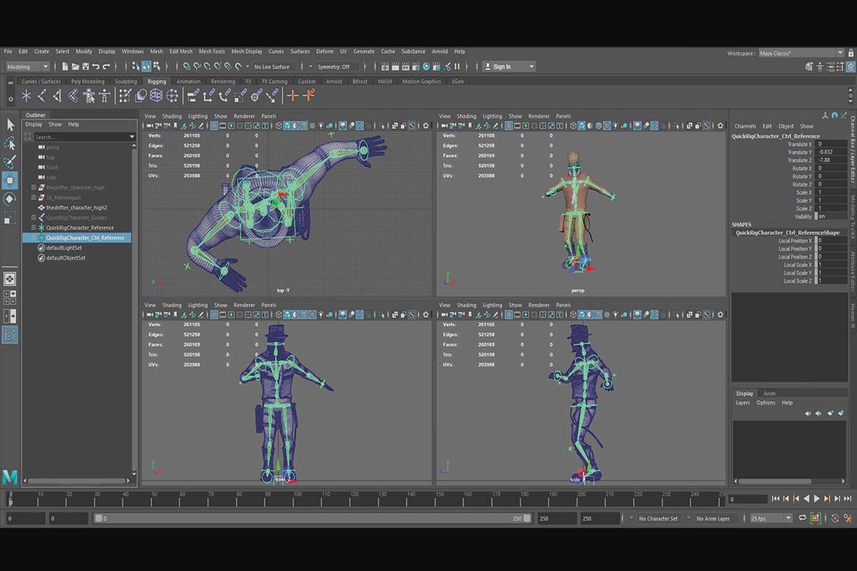 A Head to Head Comparison of Maya and Blender