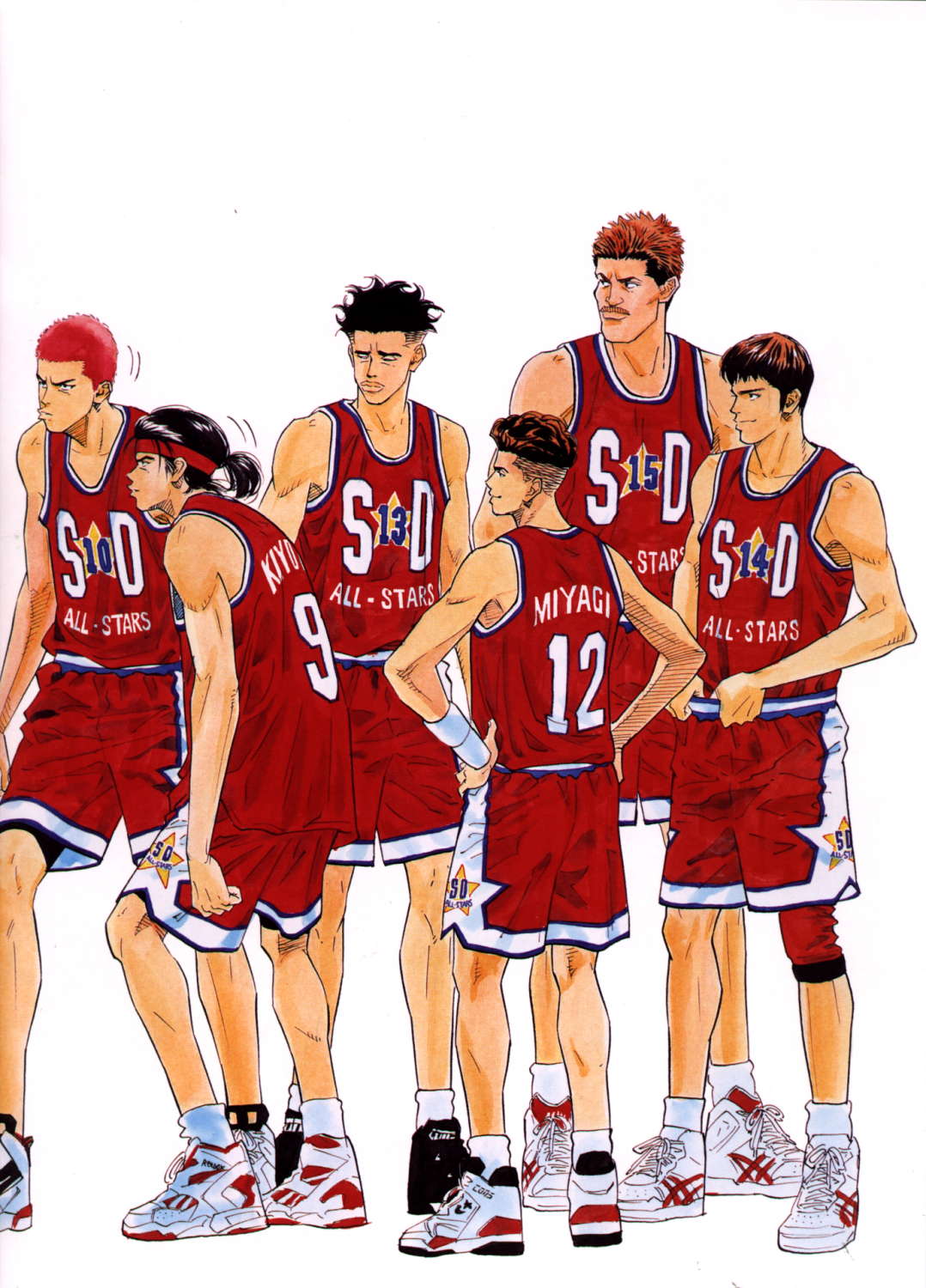 Slam Dunk Anime Drawing Free Image Download