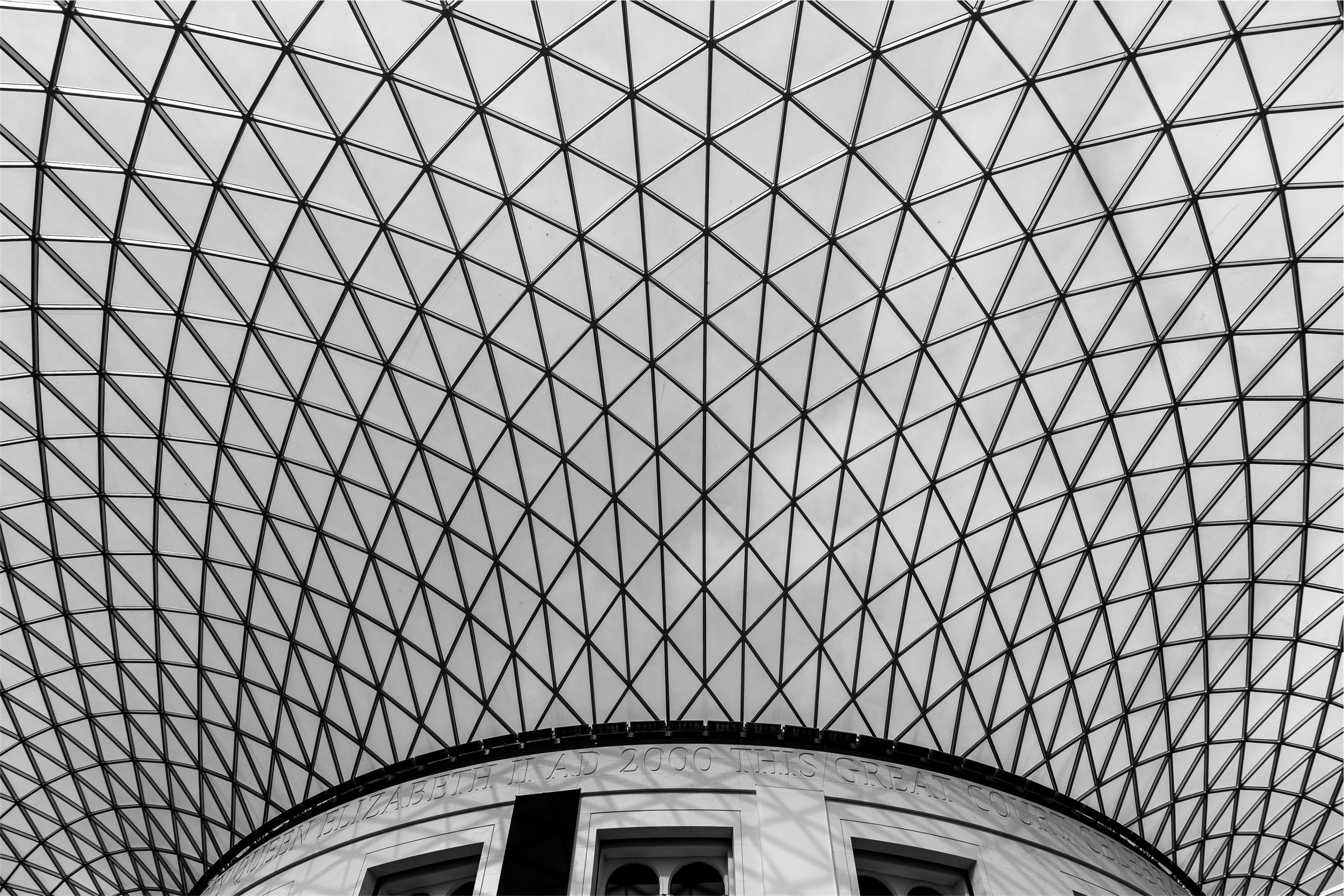 Glass roof with patterns free image download