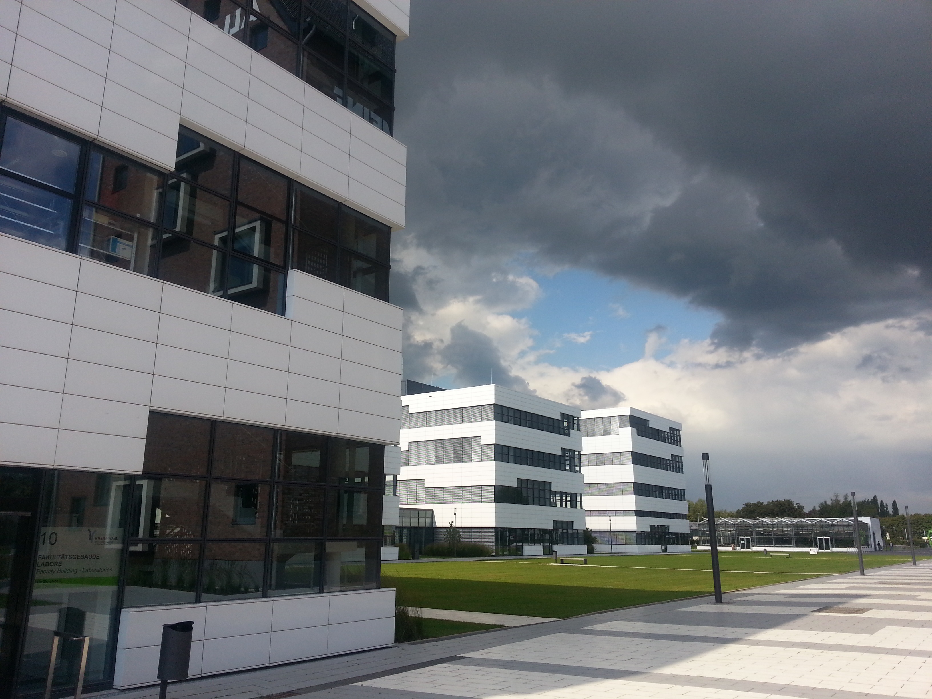 Campus buildings of RhineWaal University of Applied Sciences, germany