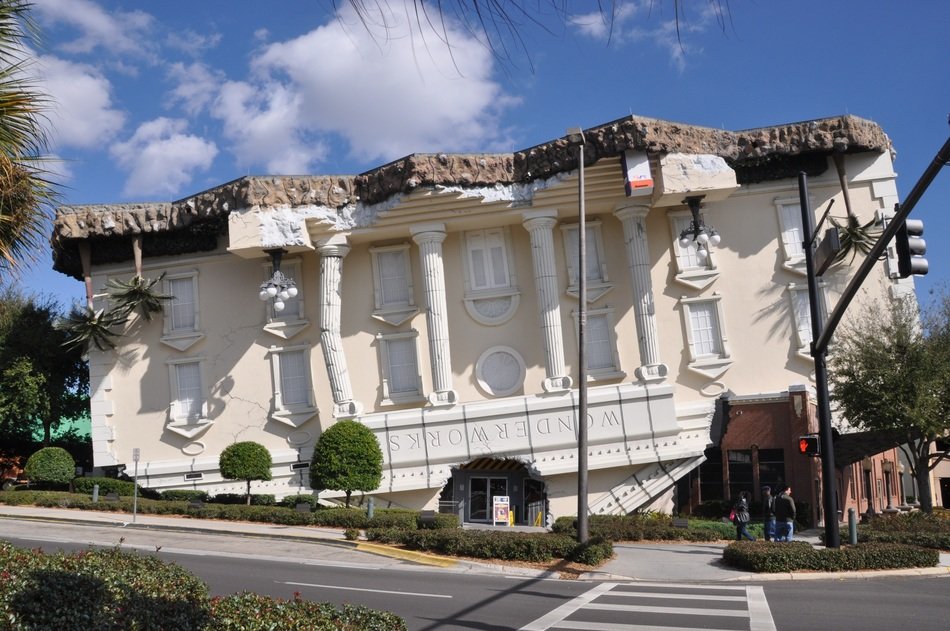 WonderWorks, Orlando's Famous UpsideDown House, usa, florida free