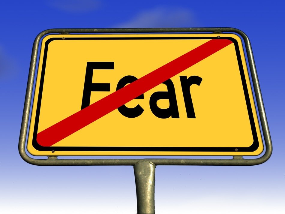 Fear yellow town sign free image download