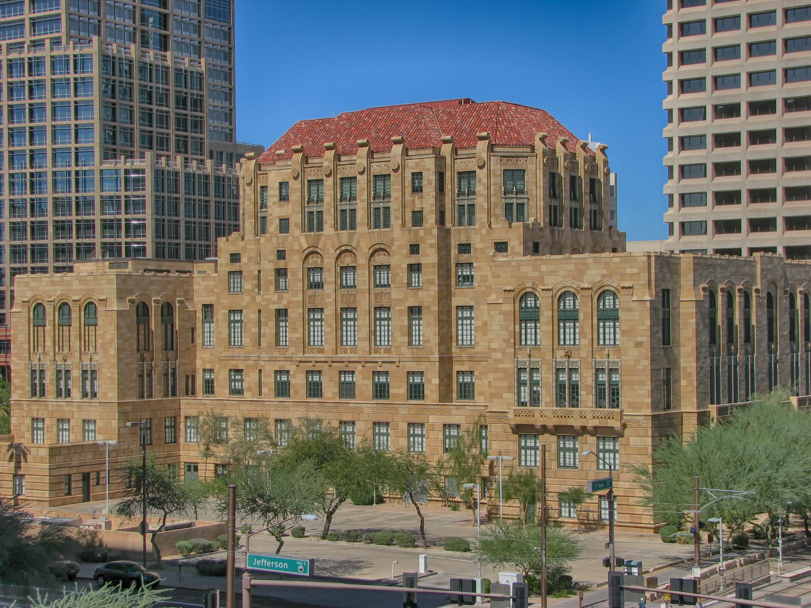 Phoenix arizona city downtown free image download