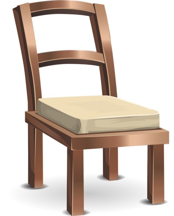 Brown wooden chair free image download