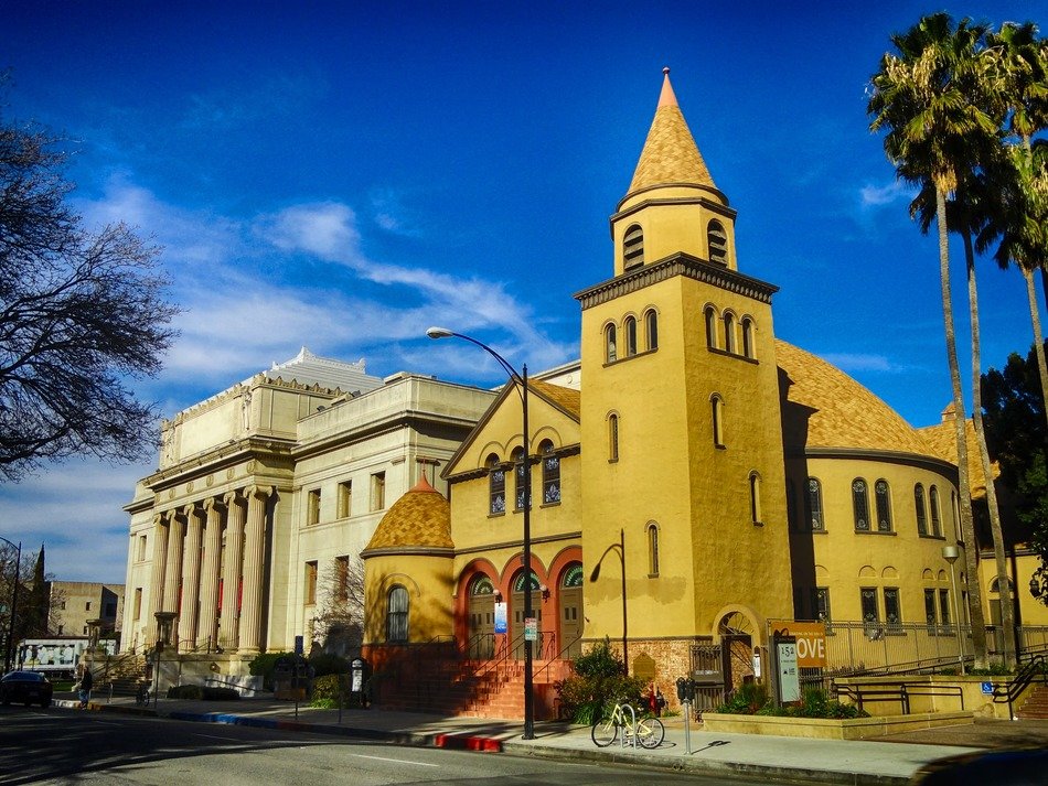 Unitarian church in city, usa, california, san jose free image download